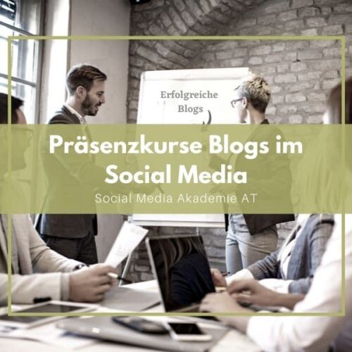 Präsenzkurse Blogs im Social Media